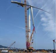 The first domestic 8MW offshore wind turbine was successfully installed