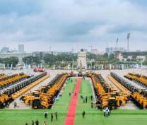 Liugong equipment successfully delivered to the Ghanaian government