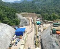 China Communications Construction Corporation water conveyance tunnel project in Kesaka, Philippines